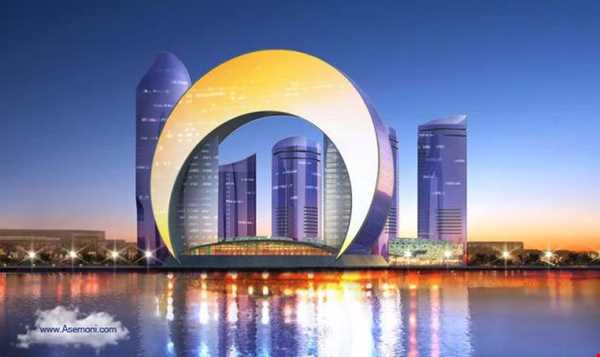 هتلی به شکل هلال ماه در آذربایجان