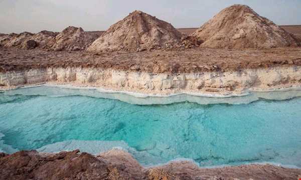بزرگترین دریاچه فصلی نمک ایران