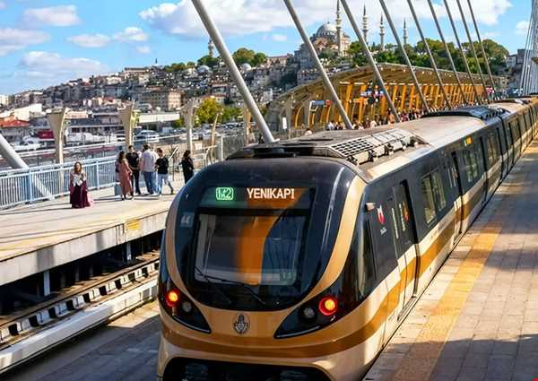 با نقشه متروی استانبول در این شهر 