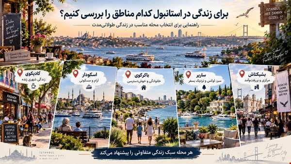 در استانبول کجا بمانیم؟ بهترین محله&zwnj;ها برای سفر و زندگی
