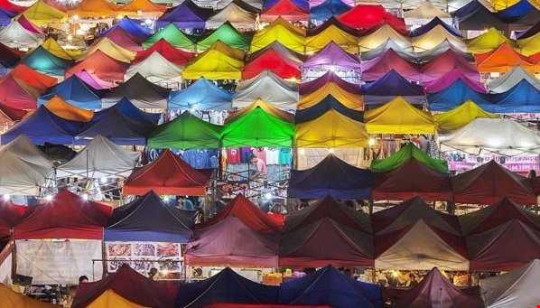 رنگی‌ترین بازار دنیا