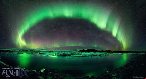 شفق قطبی و آسمان حیرت‌انگیز ایسلند
