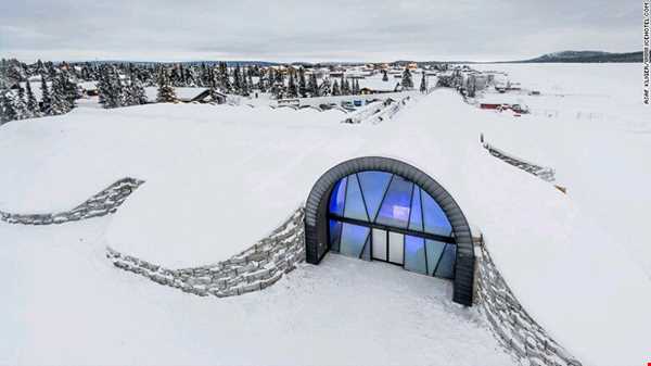 نخستین هتل یخی جهان برای اقامت در تمام فصول