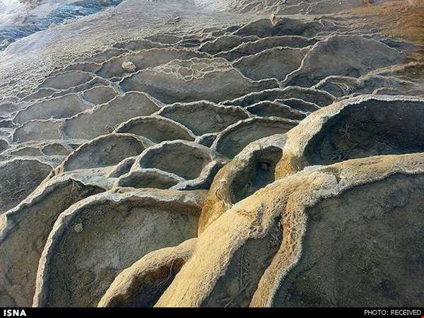 دره سنگ آب‌های ندوشن یزد
