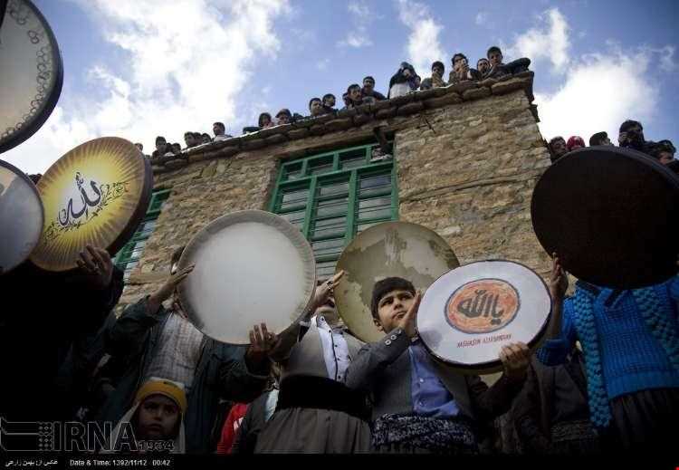 The traditional celebration of the old  Shaliar