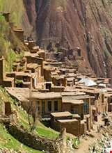 Eyshabad village and waterfall