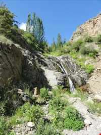 Eyshabad village and waterfall