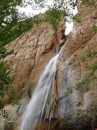 Semirom waterfall