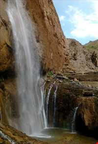 Semirom waterfall