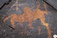 سنگ نگاره‌های کوه مهرگان ( سراوان )