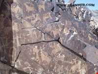 سنگ نگاره‌های کوه مهرگان ( سراوان )