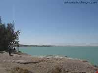 Helmand River and Chah -e Nimeh