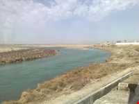Helmand River and Chah -e Nimeh