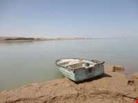 Helmand River and Chah -e Nimeh