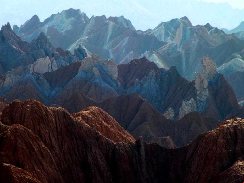Miniature mountains of Nehbandan