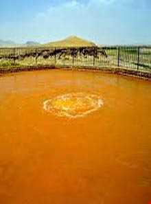 Mineral spring of Baba Gorgor