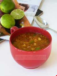 Ash-e Balghur ( Bulgur and Yogurt Soup )