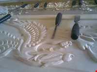 Wood carving