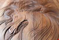 Wood carving