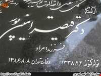 tomb of Qeysar Aminpour