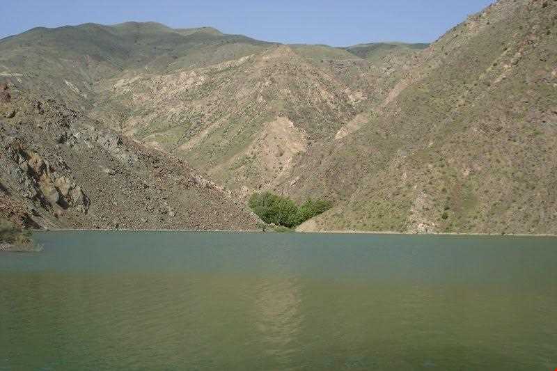 kord abad Natural Dam