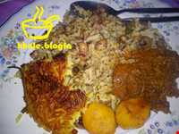 لوبیا پلو تبریزی