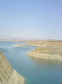 دریاچه سد زاینده رود