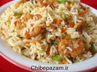 Meygoo Polo ( Rice with Shrimp )