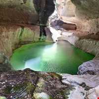 Bouchir waterfall and spring