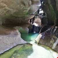 Bouchir waterfall and spring