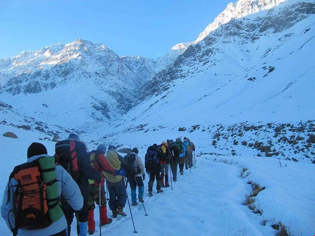 Jonoun peak of mountain