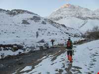 Jonoun peak of mountain