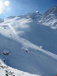 Jonoun peak of mountain