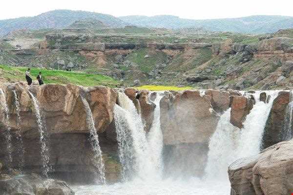 Afrineh waterfall