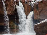 Afrineh waterfall