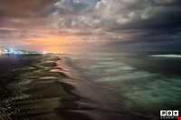 Haji Bakandeh beach and village