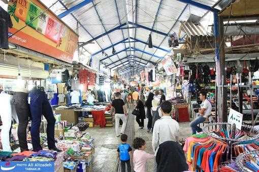 Astara coastal bazaar