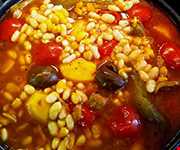 White bean stew(Abgoosht)