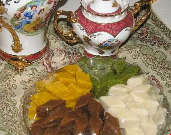 شیرینی لوز تبریز