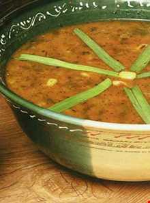 آش آبغوره ( آش گوجه فرنگی )