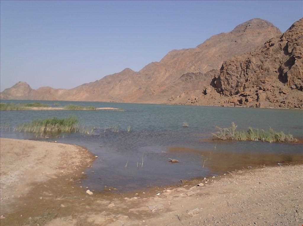 Shahcheraghi Dam Lake