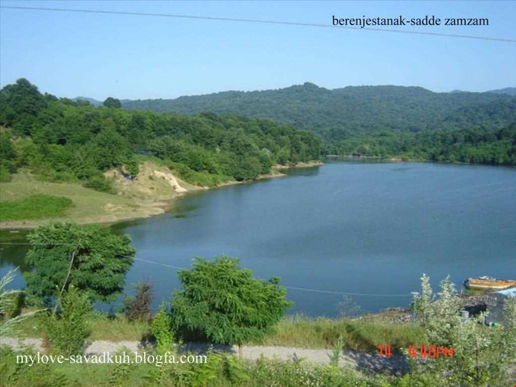 دریاچه سد زمزم