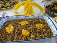 پیچاق قیمه ( قیمه پیچاق - خورش بادام اردبیلی )