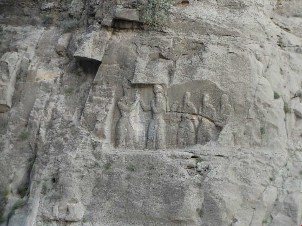 Taj Gozari Ardeshir Inscription