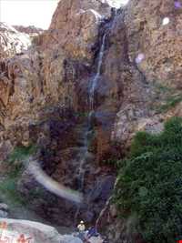 chal mahaleh waterfall