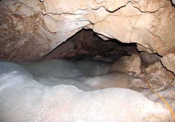 Dena ice cave