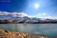 Lake of Mahabad Dam