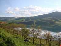 Lake of Mahabad Dam