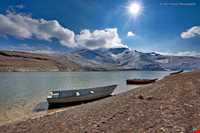 Lake of Mahabad Dam