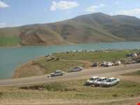Lake of Mahabad Dam